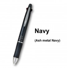 Pilot Dr.Grip 4+1 Multi Function Pen 0.5mm - Ash Metal Navy