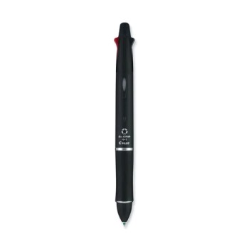 Pilot Dr.Grip 4+1 Multi Function Pen 0.5mm - Black