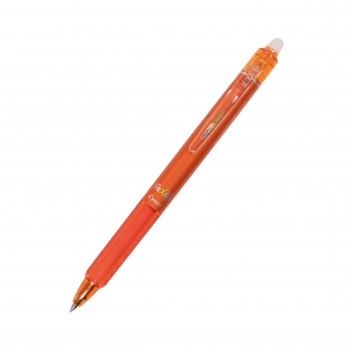 Pilot Frixion Ball Knock Clicker Erasable Pen 0.5mm Orange