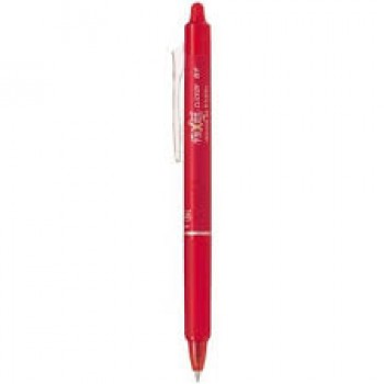 Pilot Frixion Ball Knock Clicker Erasable Pen 0.5mm Red