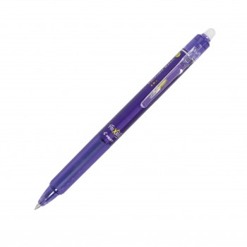 Pilot Frixion Ball Knock Clicker Erasable Pen 0.5mm Violet