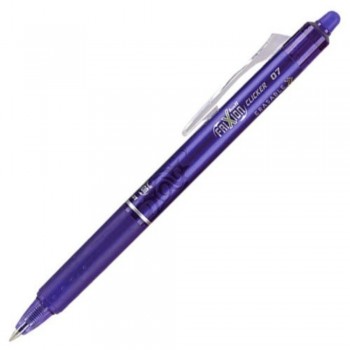 Pilot Frixion Ball Knock Clicker Erasable Pen 0.7mm Violet
