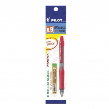 Pilot H-129 PROGREX Mechanical Pencil with 2B Pencil Leads 0.9mm
