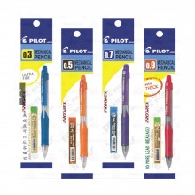 Pilot PROGREX Mechanical Pencil with 2B Pencil Leads (Random Colour)