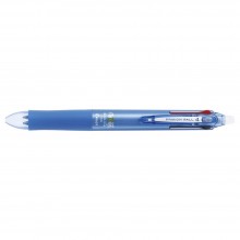 Pilot Frixion Ball 4 color Multi Pen 0.5mm Light Blue Barrel