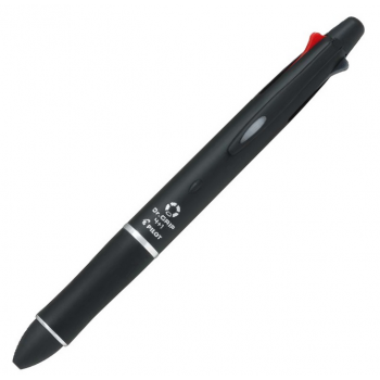 Pilot Dr.Grip 4+1 Multi Function Pen 0.7mm - Black