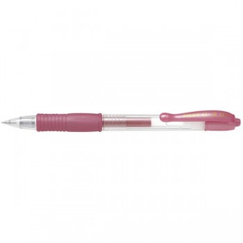 Pilot G2 Gel Ink Pen 0.7mm Metallic Pink