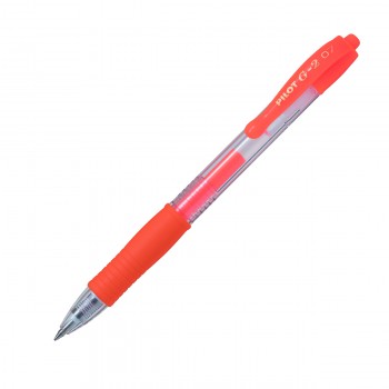 Pilot G2 Gel Ink Pen 0.7mm Orange