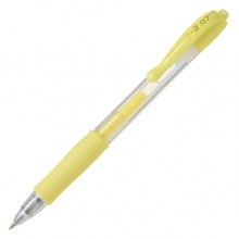 Pilot G2 Gel Ink Pen 0.7mm Pastel Yellow