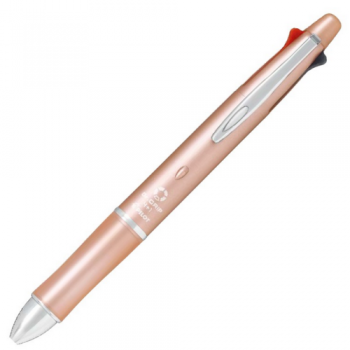 Pilot Dr.Grip 4+1 Multi Function Pen 0.7mm - Pink Gold