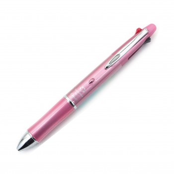 Pilot Dr.Grip 4+1 Multi Function Pen 0.5mm - Soft Pink