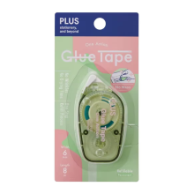 Plus TG-1910 Refillable Glue Tape One Action 6mm x 8m - Green
