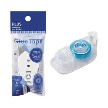 Plus TG-1910R Glue Tape One Action Refill 6mm x 8m