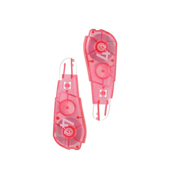 Plus WH-645R-2P  MR2 Correction Tape Refill 4.2mm x 6m - Pink (2pcs/pkt)