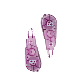 Plus WH-645R-2P  MR2 Correction Tape Refill 5mm x 6m - Purple (2pcs/pkt)