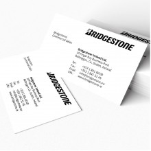 Business Card / Thank you card (100pcs/box) - 1 Side Black and White
