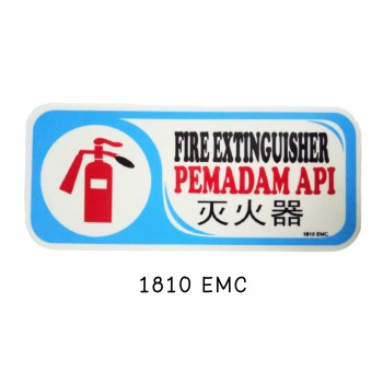Sign Board 1810 EMC (FIRE EXTINGUISHER)