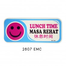 Sign Board 2807 EMC (LUNCH TIME)