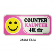 Sign Board 3803 EMC (COUNTER)