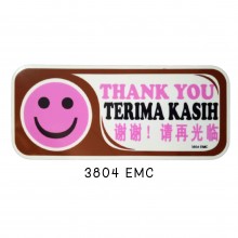 Sign Board 3804 EMC (THANK YOU)