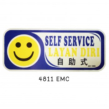 Sign Board 4811 EMC (SELF SERVICE)