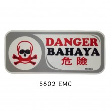 Sign Board 5802 EMC (DANGER)
