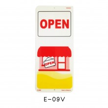 Sign Board E-09V (OPEN)