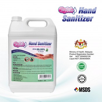 Skygel Hand Sanitizer Liquid Type 5 Liter (IPA)