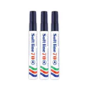 Soft Line EK-70 Permanent Marker 1.5mm - Black