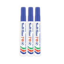 Soft Line EK-70 Permanent Marker 1.5mm - Blue