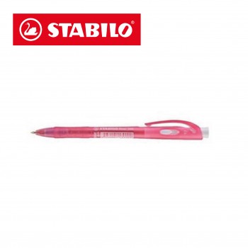 Stabilo 348 liner ball pen 0.5mm Fine point Red