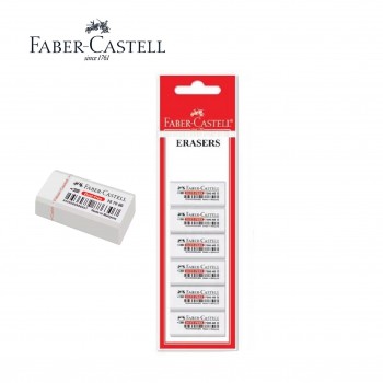 Faber Castell Dust-Free Eraser 187086 (6pcs/pack)