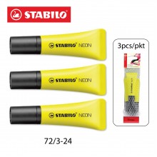 Stabilo Neon Highlighter 3's Color (72/3-24)