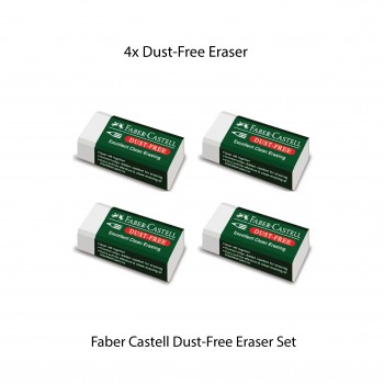 Faber Castell Dust-Free Eraser Value Pack