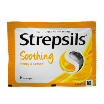 Strepsils Honey & Lemon (6pcs/pkt)