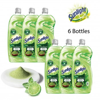 Sunlight Dishwashing Liquid Extra Anti-odour Matcha Green Tea & Lime - 900ml Bundle
