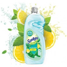 Sunlight Dishwashing Liquid Extra Anti-Bacterial Lemon & Mint - 900ml