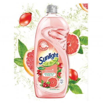 Sunlight Dishwashing Liquid Extra Gentle Grapefruit and Rose Hip - 900ml