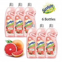 Sunlight Dishwashing Liquid Extra Gentle Grapefruit and Rose Hip - 900ml Bundle