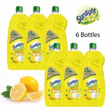 Sunlight Dishwashing Liquid Lemon 100- 900ml Bundle