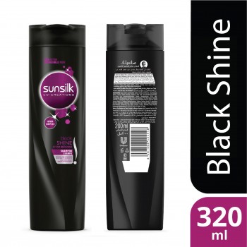 Sunsilk Shampoo 320ml Black Shine