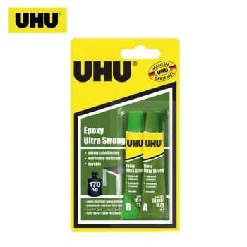 UHU Epoxy Ultra Strong Glue 2 x 10ml