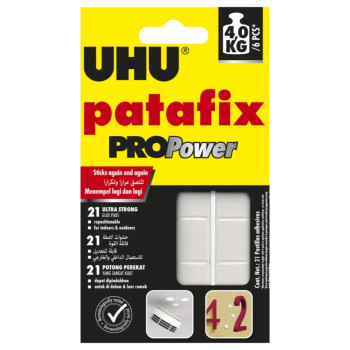 UHU 40790 Patafix Pro Power Glue Pads (21pcs/pkt)