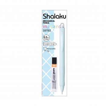 Uni M5-100/UL-AQB Shalaku Mechanical Pencil with 2B Pencil Leads 0.5mm - Aqua Blue