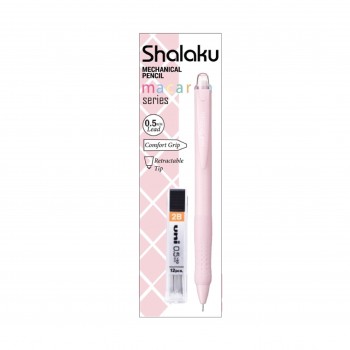 Uni M5-100/UL-LPK Shalaku Mechanical Pencil with 2B Pencil Leads 0.5mm - Light Pink