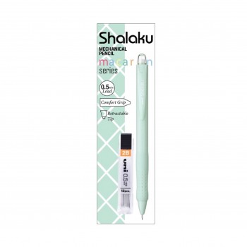 Uni M5-100/UL-MTG Shalaku Mechanical Pencil with 2B Pencil Leads 0.5mm - Mint Green