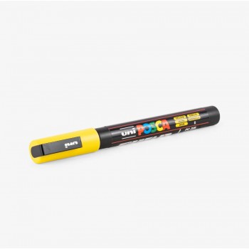 Uni PC-5M Posca Water Marker 1.8-2.5mm - Yellow