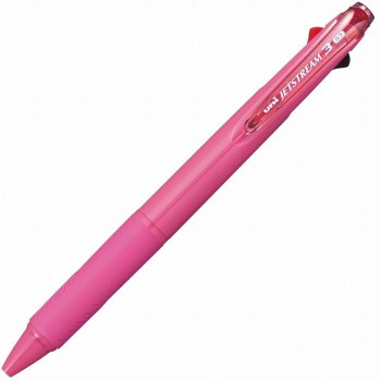 Uni SXE340007-RPK Jetstream 3 Color Multi Pen 0.7mm - Rose Pink