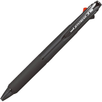 Uni SXE340007-TBK Jetstream 3 Color Multi Pen 0.7mm - Transparent Black