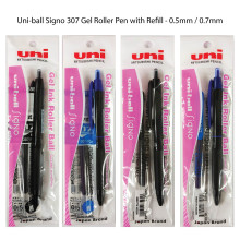 Uni-ball Signo 307 Gel Roller Pen with Refill - 0.5mm / 0.7mm